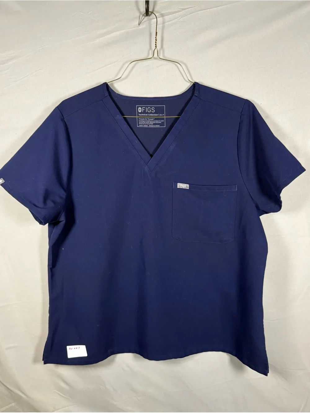 Figs Woman’s Scrub Top- XXL /p (Petite)- Navy